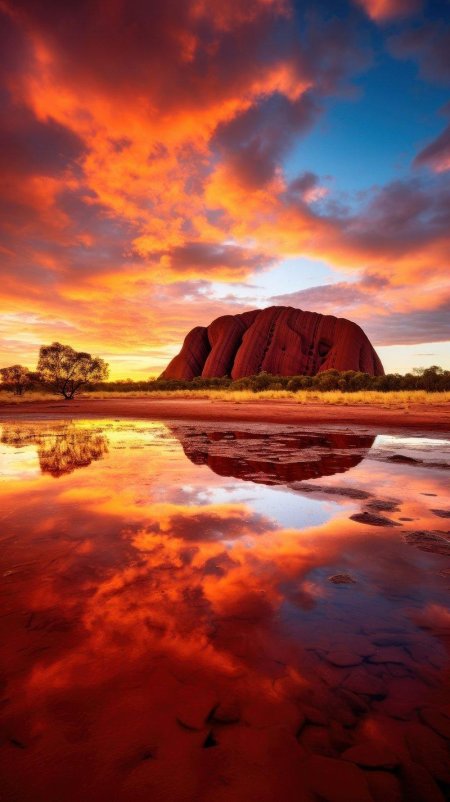 Улуру австралия