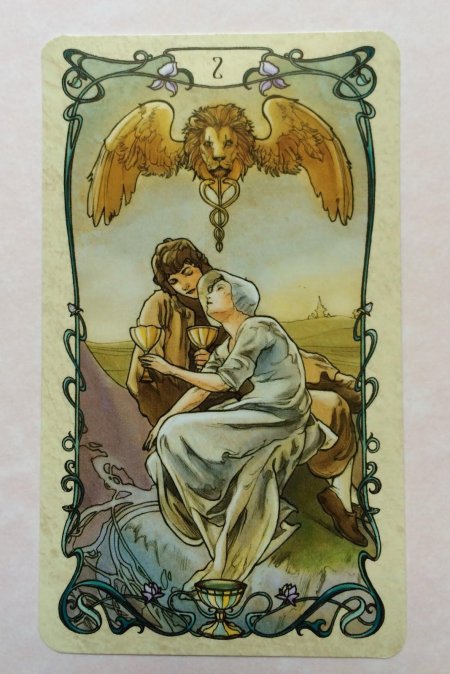 Таро альфонса мухи кубков