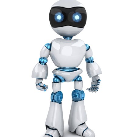 Белый робот
