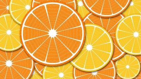 Апельсин фон