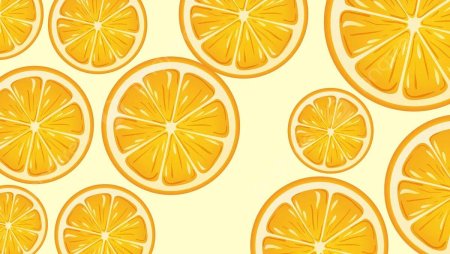 Фон с апельсинами