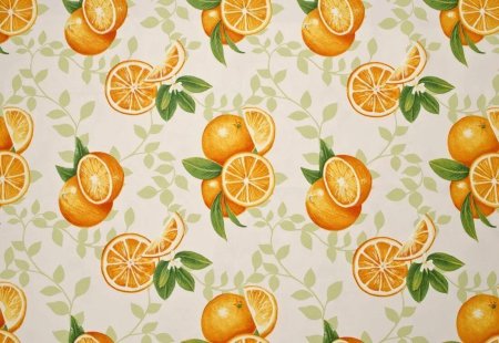 Ткань с апельсинами