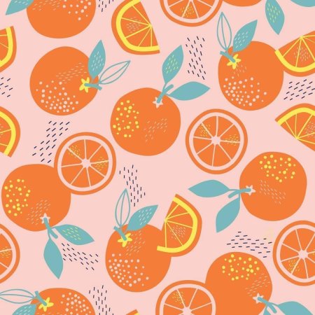 Апельсиновый узор