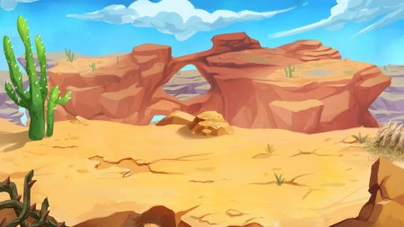 Пустыня для детей