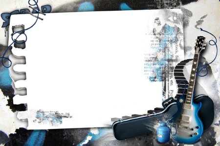 Красивая гитара