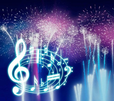 Фон для афиши концерта