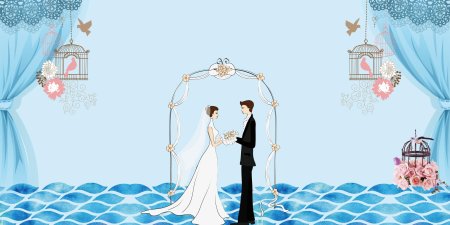 Фон свадебный