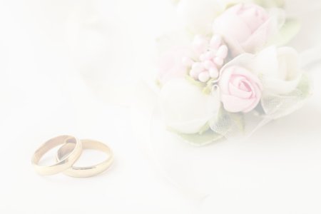 Нежный свадебный фон