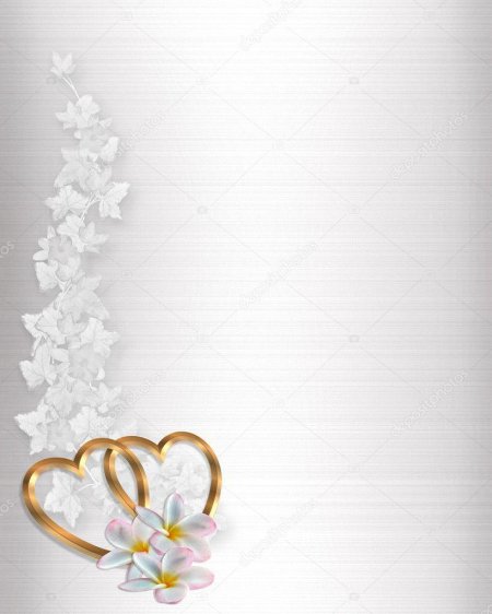 Подложка для пригласительных на свадьбу