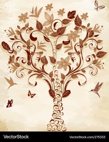 Красивое дерево для родословной