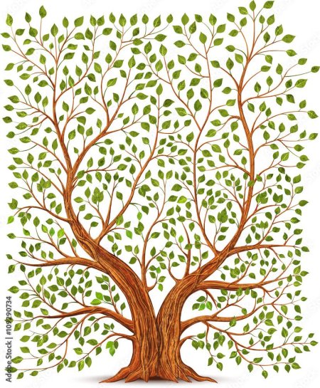 Дерево векторный рисунок