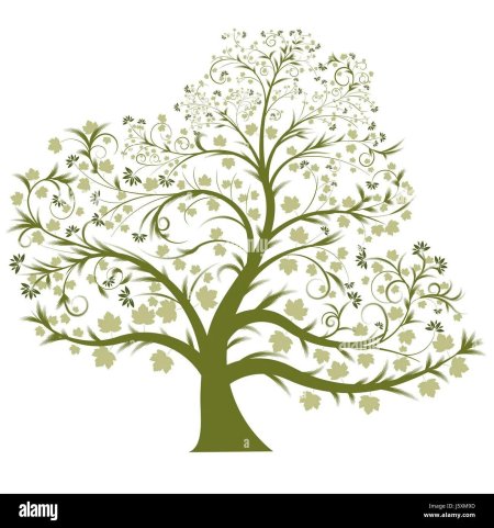 Красивое дерево для родословной