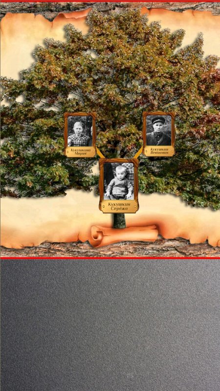 Дерево для семейного древа