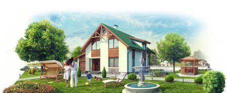 Коттедж баннер