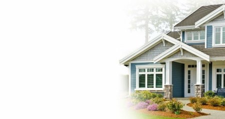 Дом на белом фоне