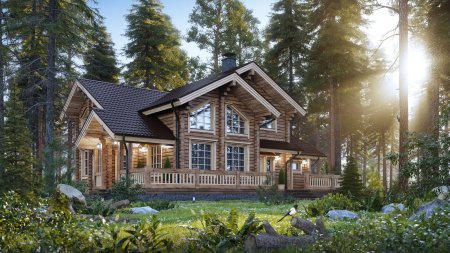 Проект деревянного дома