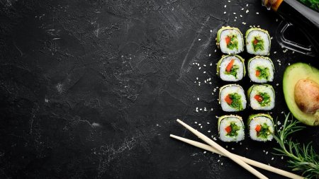 Фон для меню суши