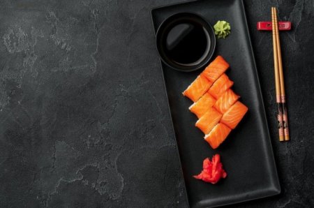 Фон суши роллы