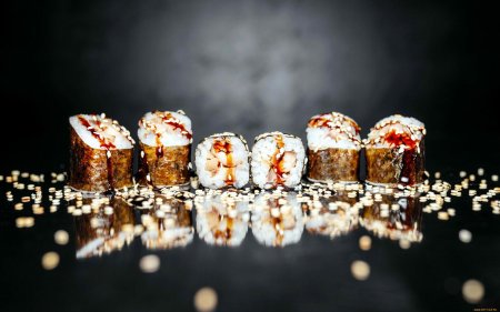 Роллы красивые