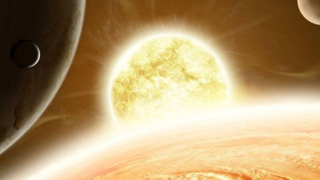 Солнце в космосе