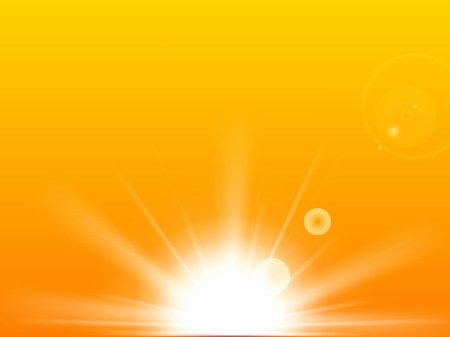Фон солнце