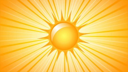 Лучи солнца