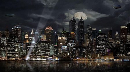 Готэм город бэтсигнал