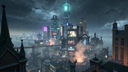 Batman arkham knight город