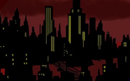 Бэтмен the animated Series Gotham City