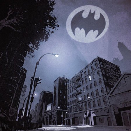 Готэм город бэтсигнал