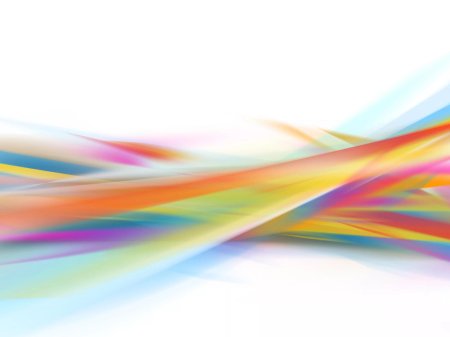 Абстрактные линии на белом фоне