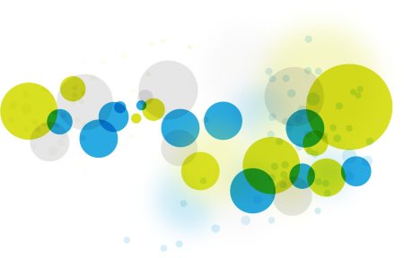 Фон цветные круги