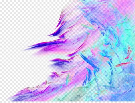 Цветные разводы