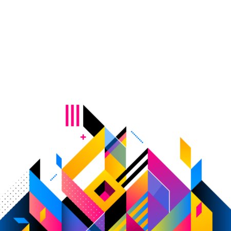 Векторный геометрический фон