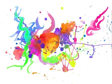 Капли краски