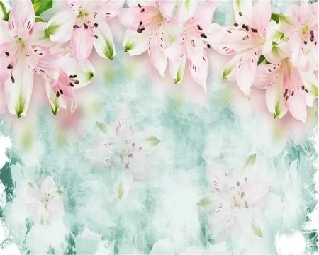 Фон цветочный нежный