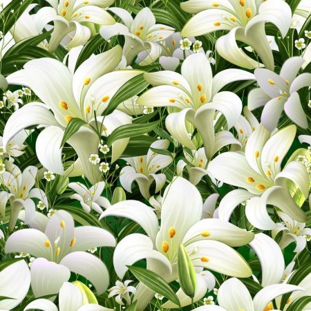 Цветы лилии