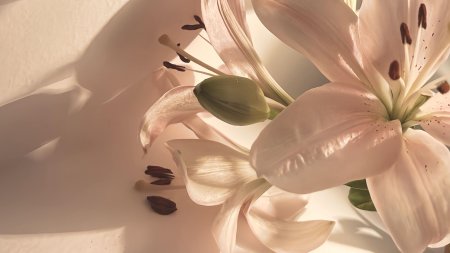 Лилии красивые