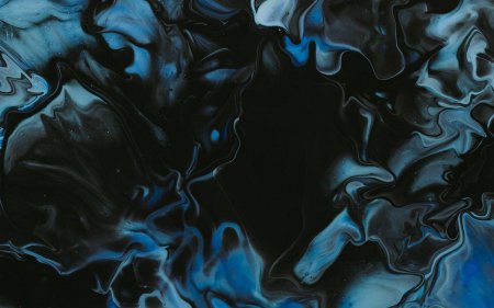 Абстракция синий