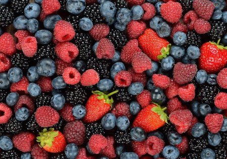 Фон с ягодами