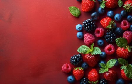 Ягодный фон