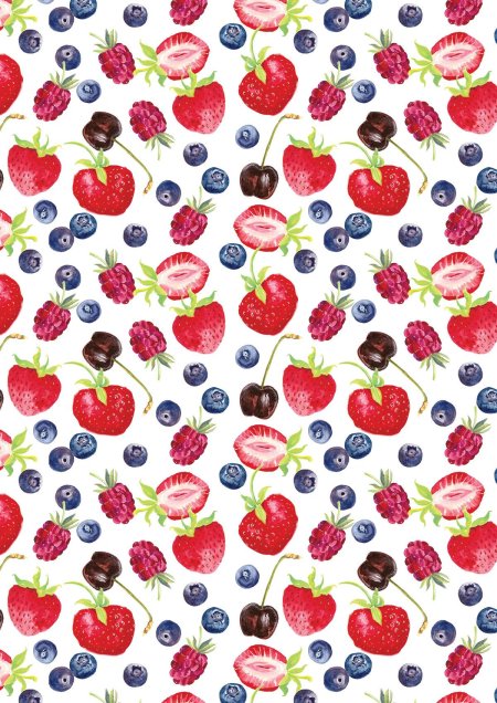 Ягодный фон