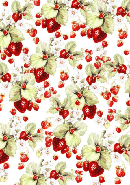 Упаковочная бумага фрукты