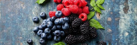 Ежевика малина голубика