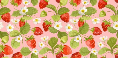 Земляника орнамент