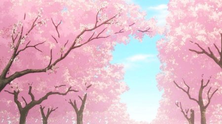 Дерево Сакуры Геншин