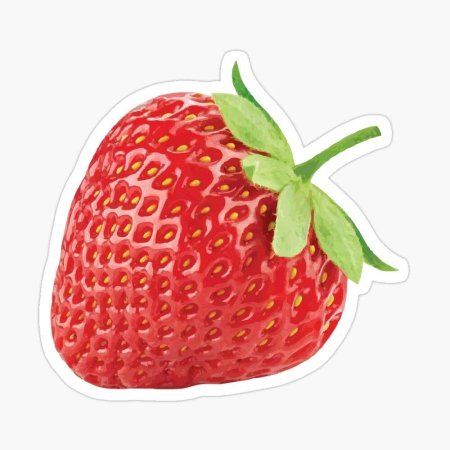 Мультяшная клубника