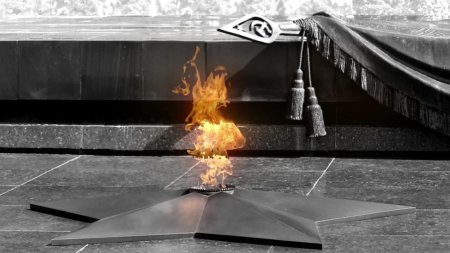 Вечный огонь великой отечественной войны -