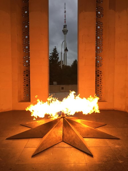 Вечный огонь в Нижегородском Кремле