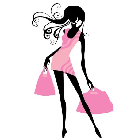 Силуэт девушек